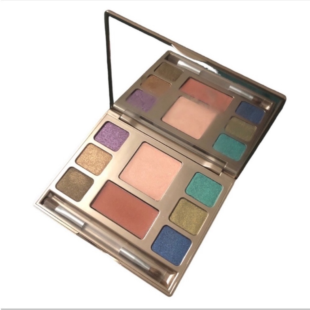 Vintage DuWop Cosmetics Peacock Eye & Face Palette Limited Edition Y2K 2000s NWT